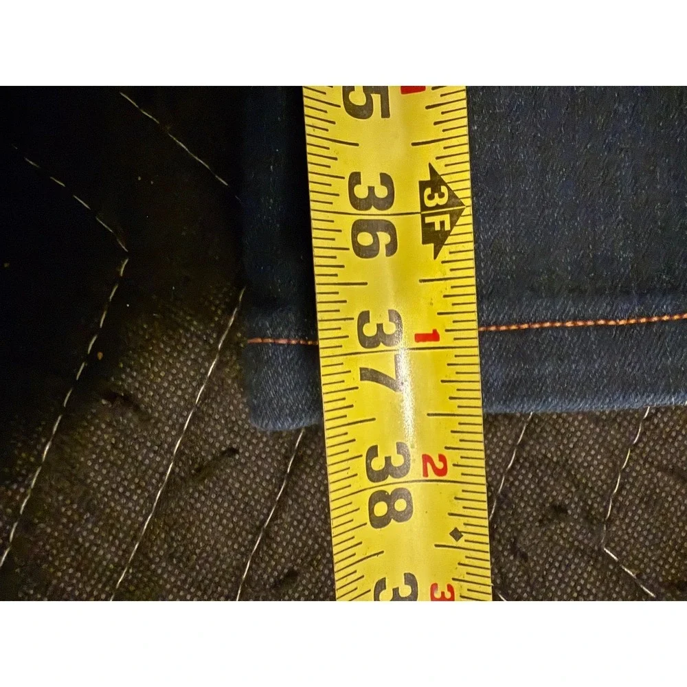 Levi's Demi Curve Bootcut Skinny Jeans Womens 32 Dark Wash Red Tab Low Rise